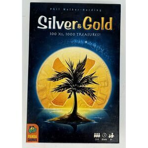 Pandasaurus Games - Silver &‎ Gold Card Game Fast Family Flip & Write COMPLETE